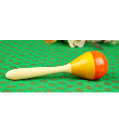 WOODEN TOYS MARACA RATTLE  