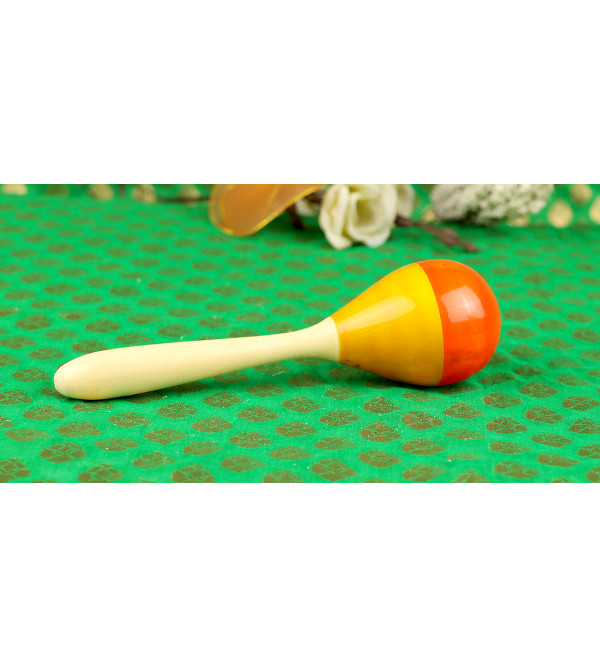 Handicraft Assorted Color Wooden Toys Umbrella Top