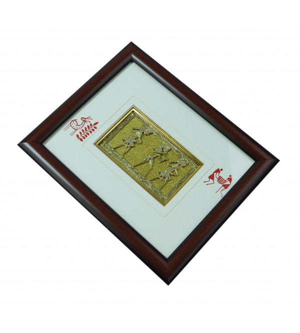 Dhokra Frame 10 X8 Inch and Panel 5 X 3 Inch 