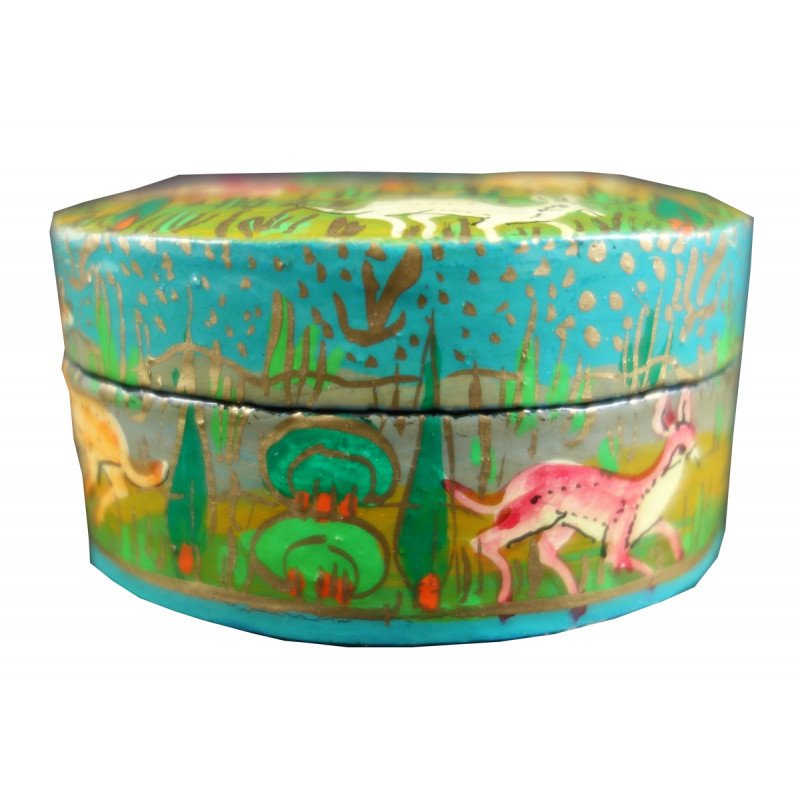 PILL BOX 2 ASSORTED PAPIER MACHE BOX