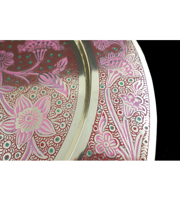 13 INCH WALL PLATE SFW BRASS ENAMEL