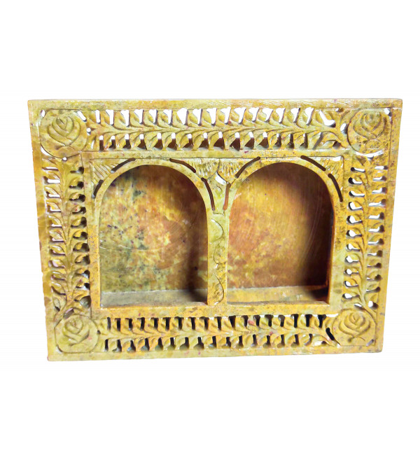 Soap Stone Double Photo Frame Size 8x6 Inch