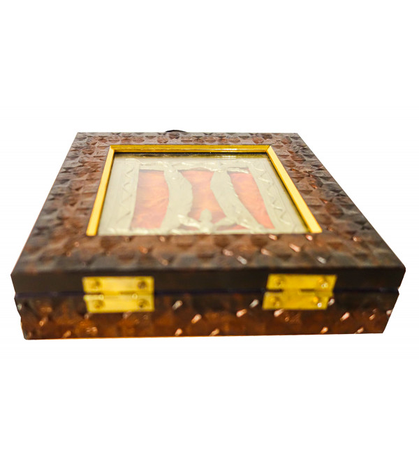 Dhokra Box 4 X4 Inch