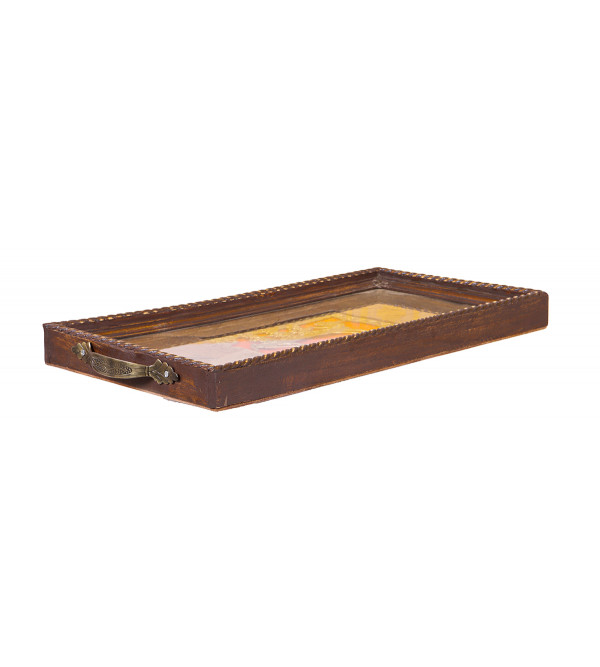 Dhokra Tray Large 17 X9 Inch 