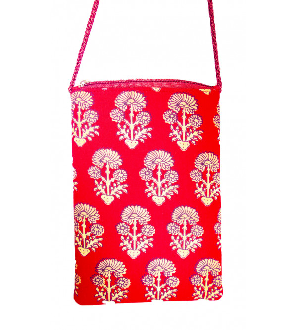 CCIC Sling Bag With Assorted Designs And Colors Size 15x30 Cm