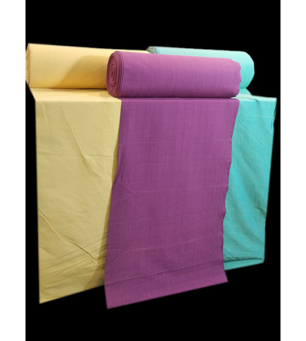 Pure Cotton Handwoven Fabric Width 48 Inch