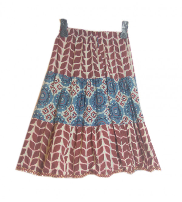 Cotton Printed Skirt Size 2 to 4 yr