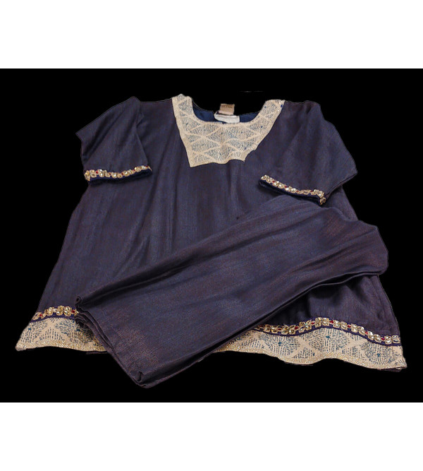 Silk Salwar Kameez  Size 10 To 12Years 