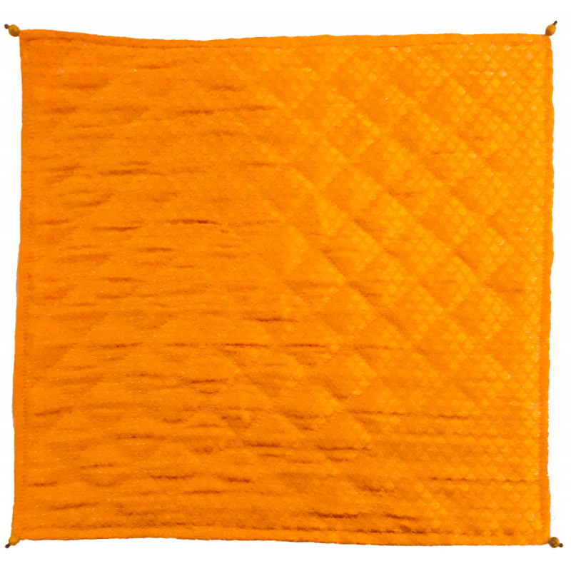 Silk Quilted Cushion Cover Size 14x14 Inch
