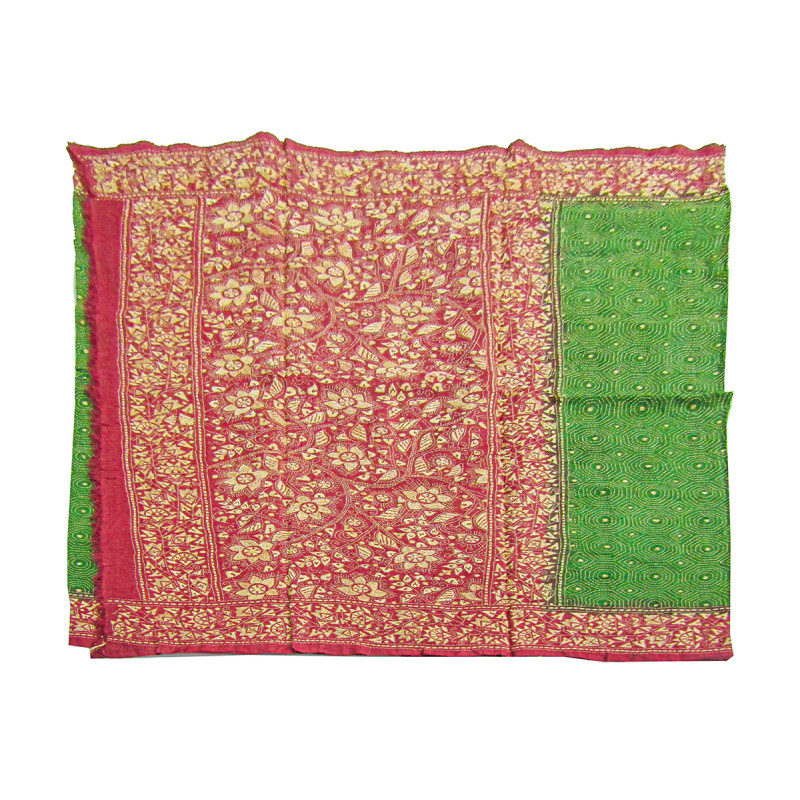  Kantha Silk  Dupatta 108 X45 Inch