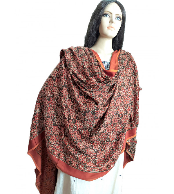 Handwoven Gujarat Silk Dupatta