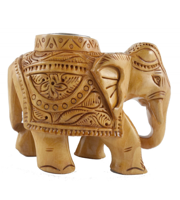 ELEPHANT CANDLE STAND 4 Inch