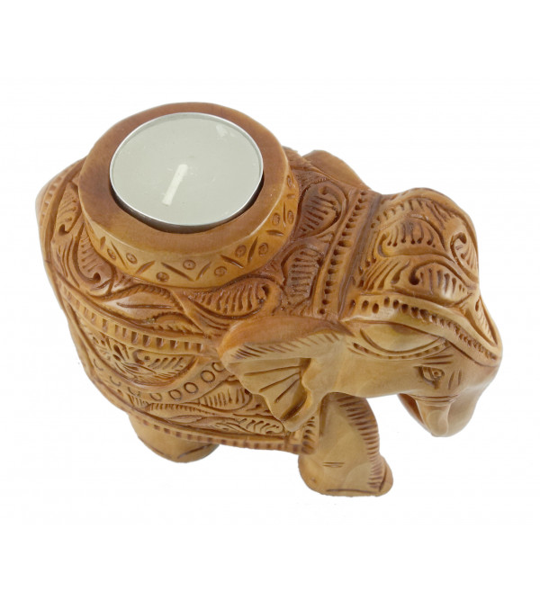 ELEPHANT CANDLE STAND 4 Inch