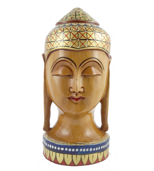 KADAM WOOD BUDDHA HEAD 4 INCH