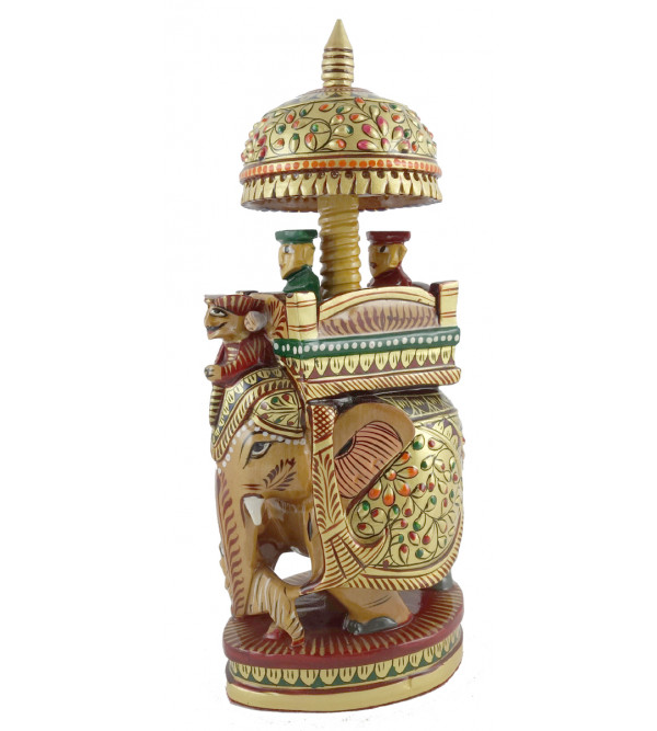 AMBARI PAINTED FINE KADAM WOOD 8 INCH