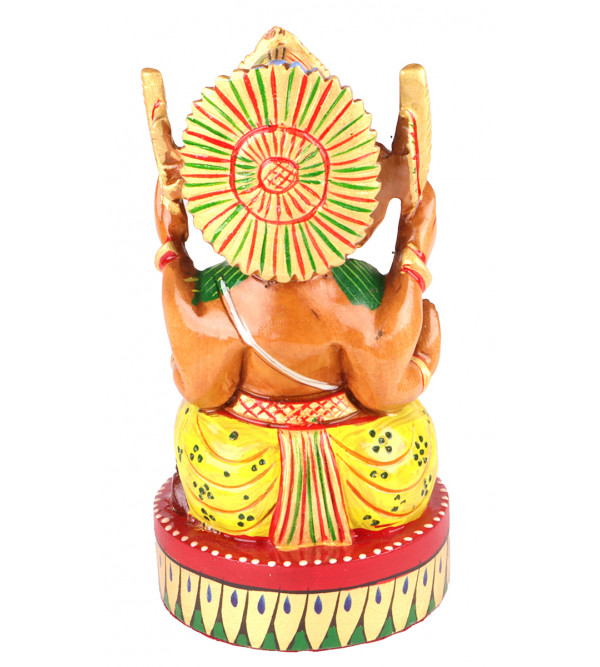 Ganesh Painted Size 6 Inch