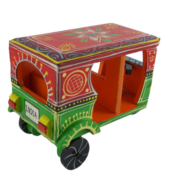 WOODEN TOYS AUTO RICKSHAW