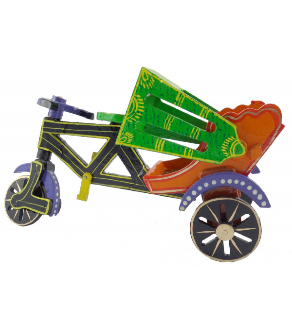 HANDICRAFT RIKSHAW 9 INCH