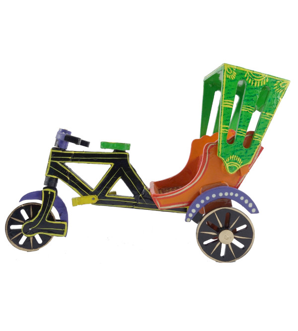 HANDICRAFT RIKSHAW 9 INCH