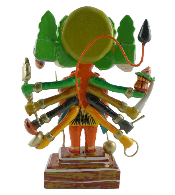 HANDICRAFT WOODEN HANUMANJI 7 INCH