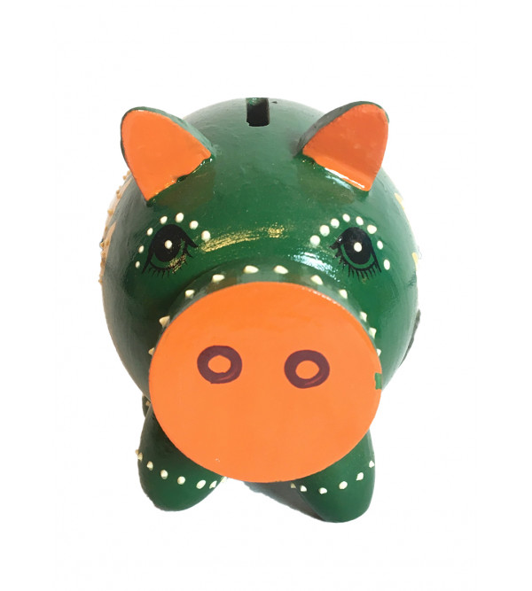 WOODEN PIGGY BANK SMALL