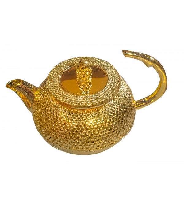 Tea Set 5 PCS With Gold Plated