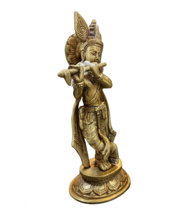 KRISHNA 9 INCH Brass Home Decor