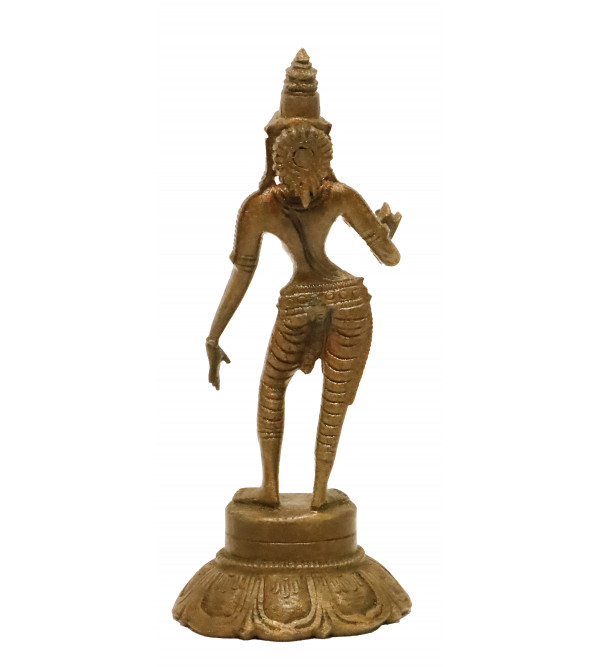 BRONZE STANDING SIVAGAMI