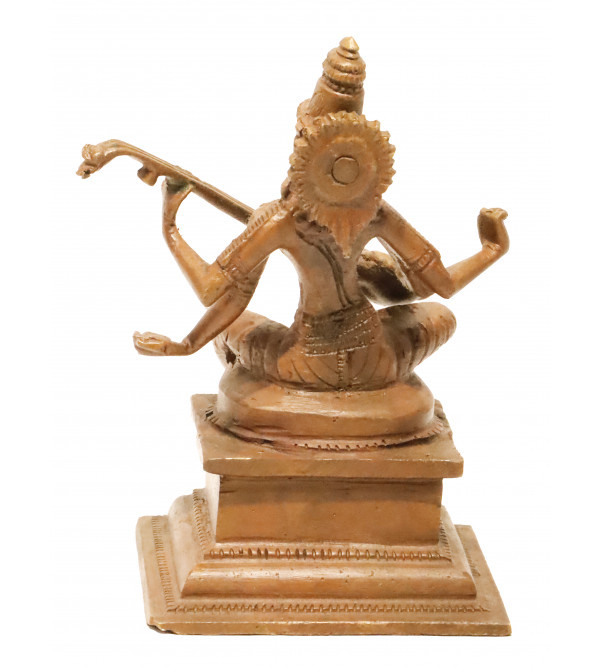 Bronze Sitting Saraswati