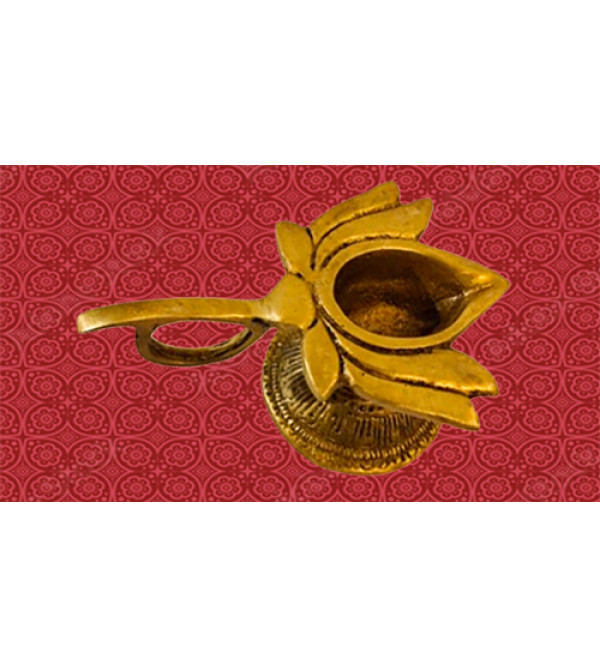 Cottage Brass Diya Lotus