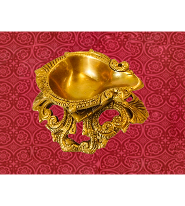 Cottage Brass Diya Flower