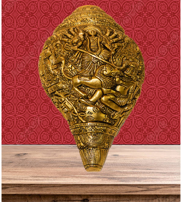  Cottage  Brass Durga Sankh Pcs Rate