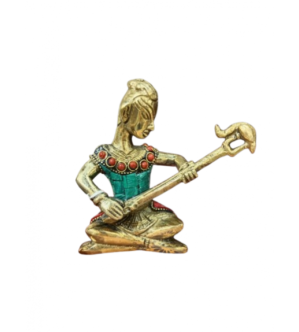 MUSICIAN FIGURE 4 INCH Brass Home Decor