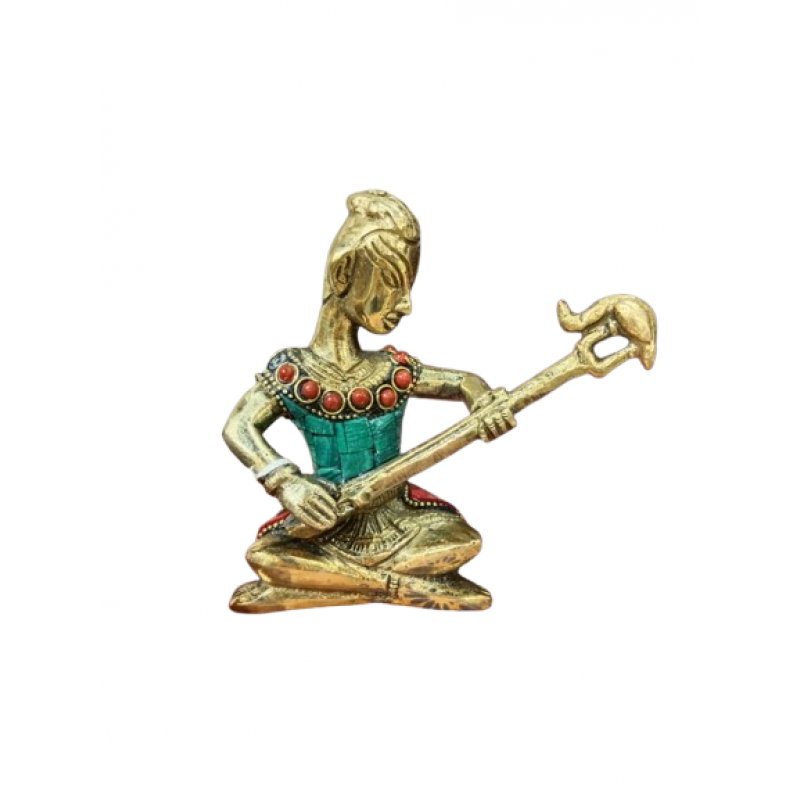 MUSICIAN FIGURE 4 INCH Brass Home Decor