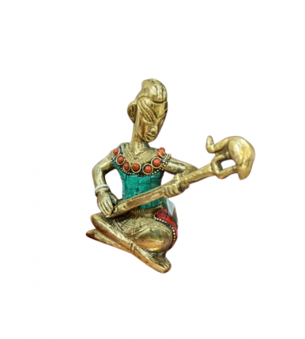 MUSICIAN FIGURE 4 INCH Brass Home Decor