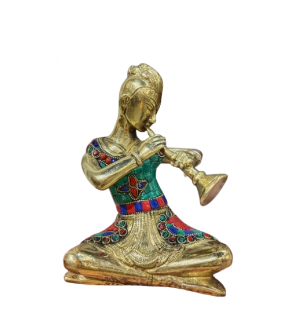 MUSICIAN FIGURE 6 INCH Brass Home Decor