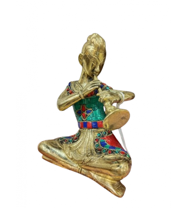 MUSICIAN FIGURE 6 INCH Brass Home Decor