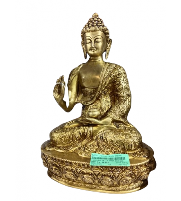 BUDDHA LIFE STORY 12 INCH Brass Home Decor