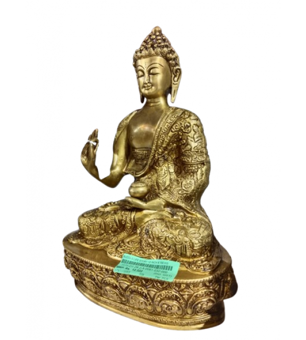 BUDDHA LIFE STORY 12 INCH Brass Home Decor