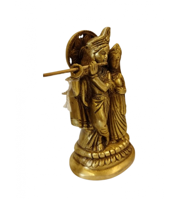 RADHA KRISHNA 5.5 INCH Brass Home Decor