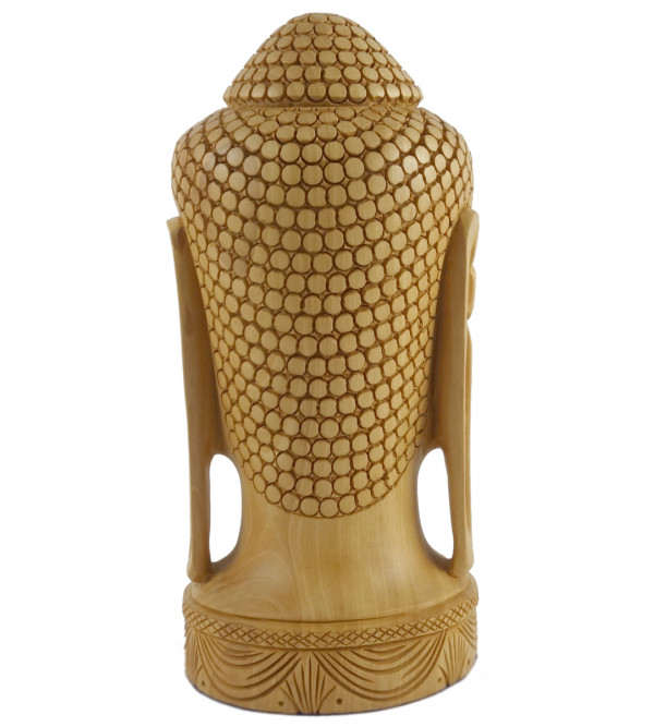 KADAM WOOD BUDDHA HEAD 6 INCH