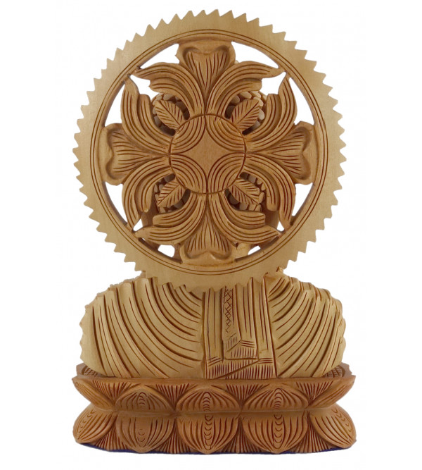 KADAM WOOD BUDDHA FACE 6 Inch