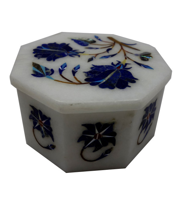 marble inlay box 3x3 inch