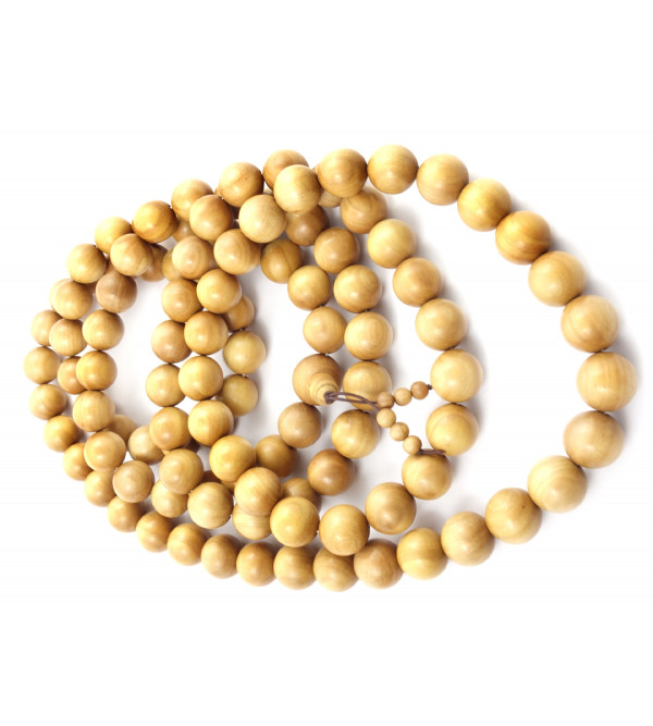 Sandalwood Japmala A-Grade – 18 MM (108 Beads)