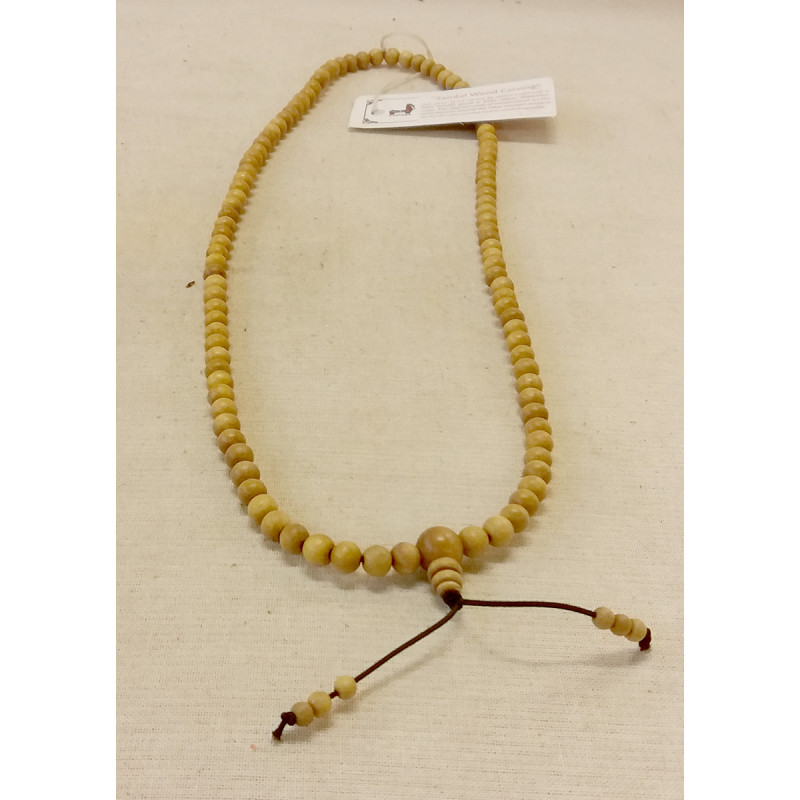 Sandalwood Japmala A-Grade – 06 MM (108 Beads)