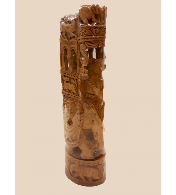 Sandalwood Handcrafted Carved Ambari