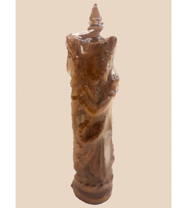 Sandalwood Handcrafted Carved Standing Lord Krishna Figure