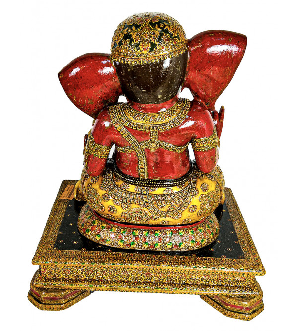 Ganesha Fine Carved Kadamwood 18 Inch 
