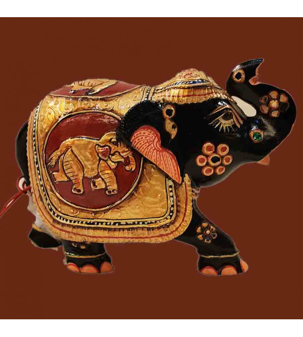 Wooden Handcrafted and Hand painted Elephant