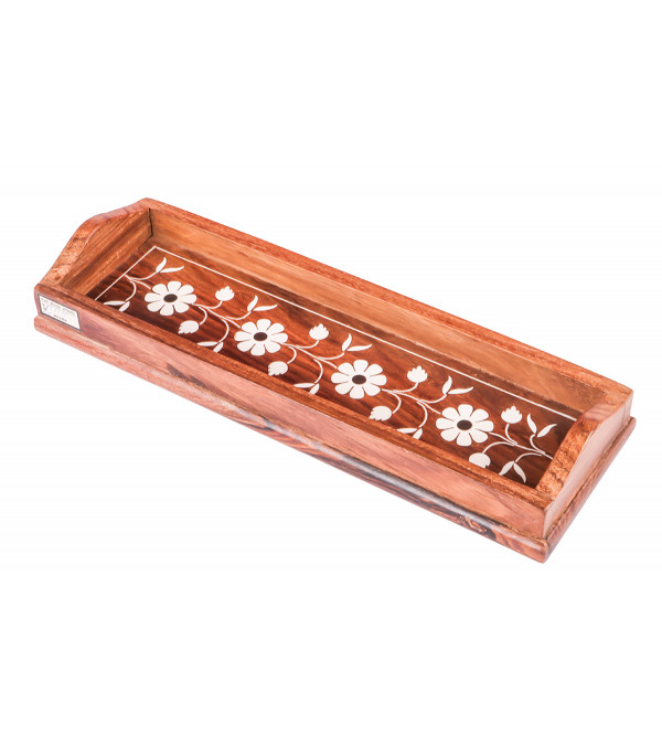 Inlaid Pen Pencil  Tray Assorted Design